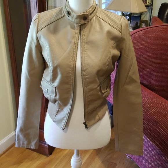 Rue21 Jackets & Blazers - Rue 21 Faux Leather Jacket Size Medium